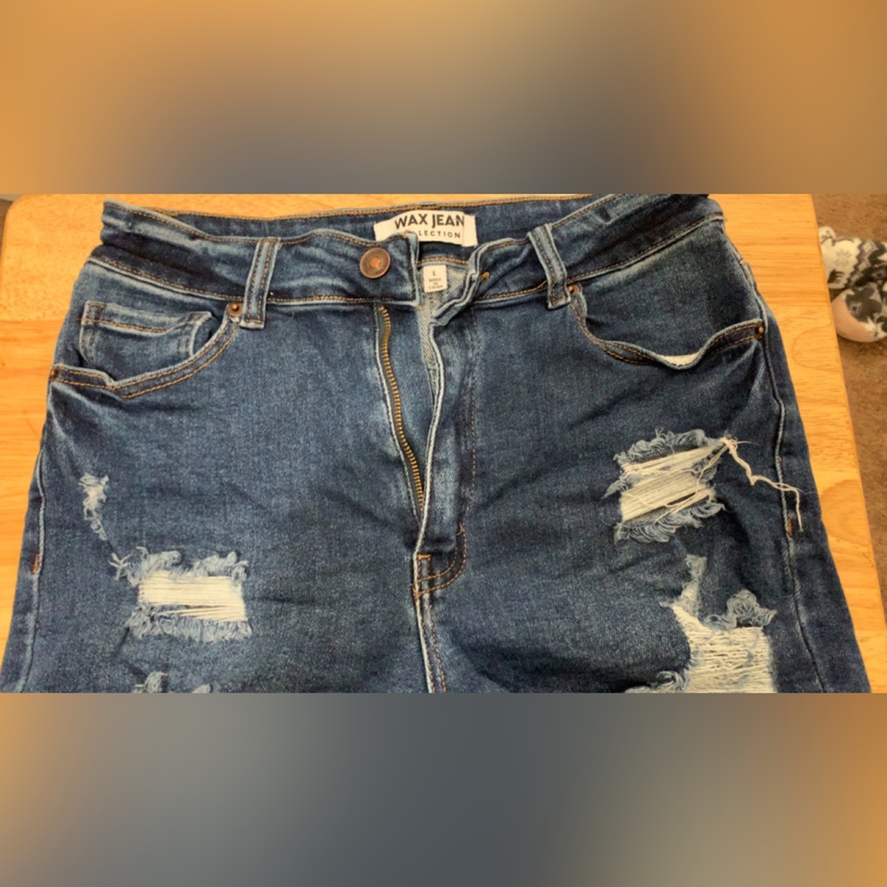 Denim shorts size 8/10 (large)